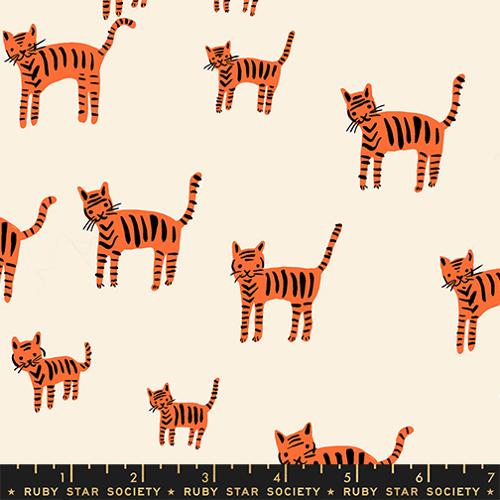 Catnap | Orange | by Alexia Marcelle Abegg for Ruby Star Society