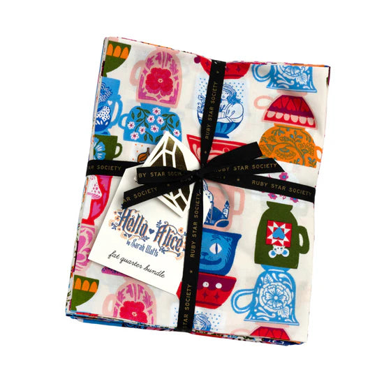Hello Alice 29pc Fat Quarter Bundle and 1 Panel 36" X 44: by Sarah Watts for Ruby Star Society