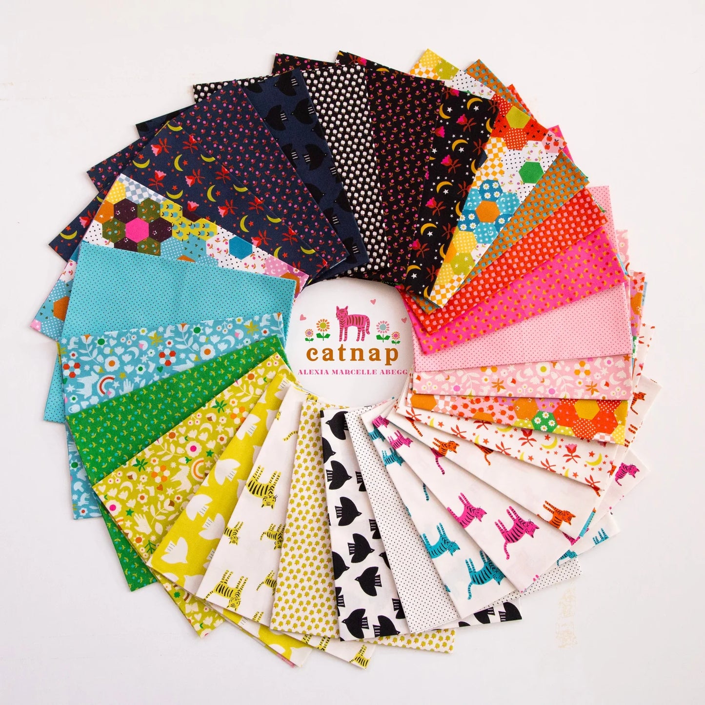 Daisy Stripe | Sarah Green | Canvas | by Alexia Marcelle Abegg for Ruby Star Society