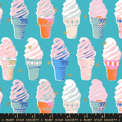 Best Day Ever Metallic Turquoise | by Melody Miller for Ruby Star Society