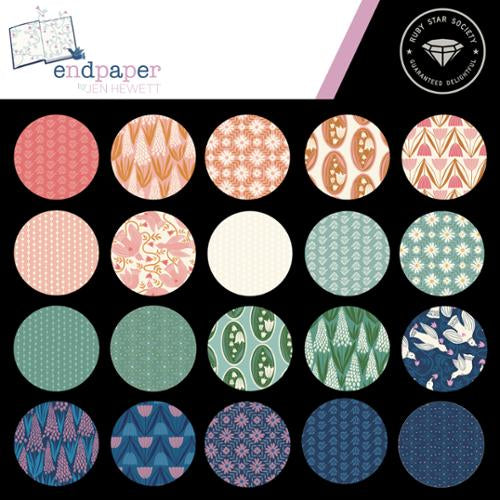 Endpaper Mini Charm : by Jen Hewett : for Ruby Star Society