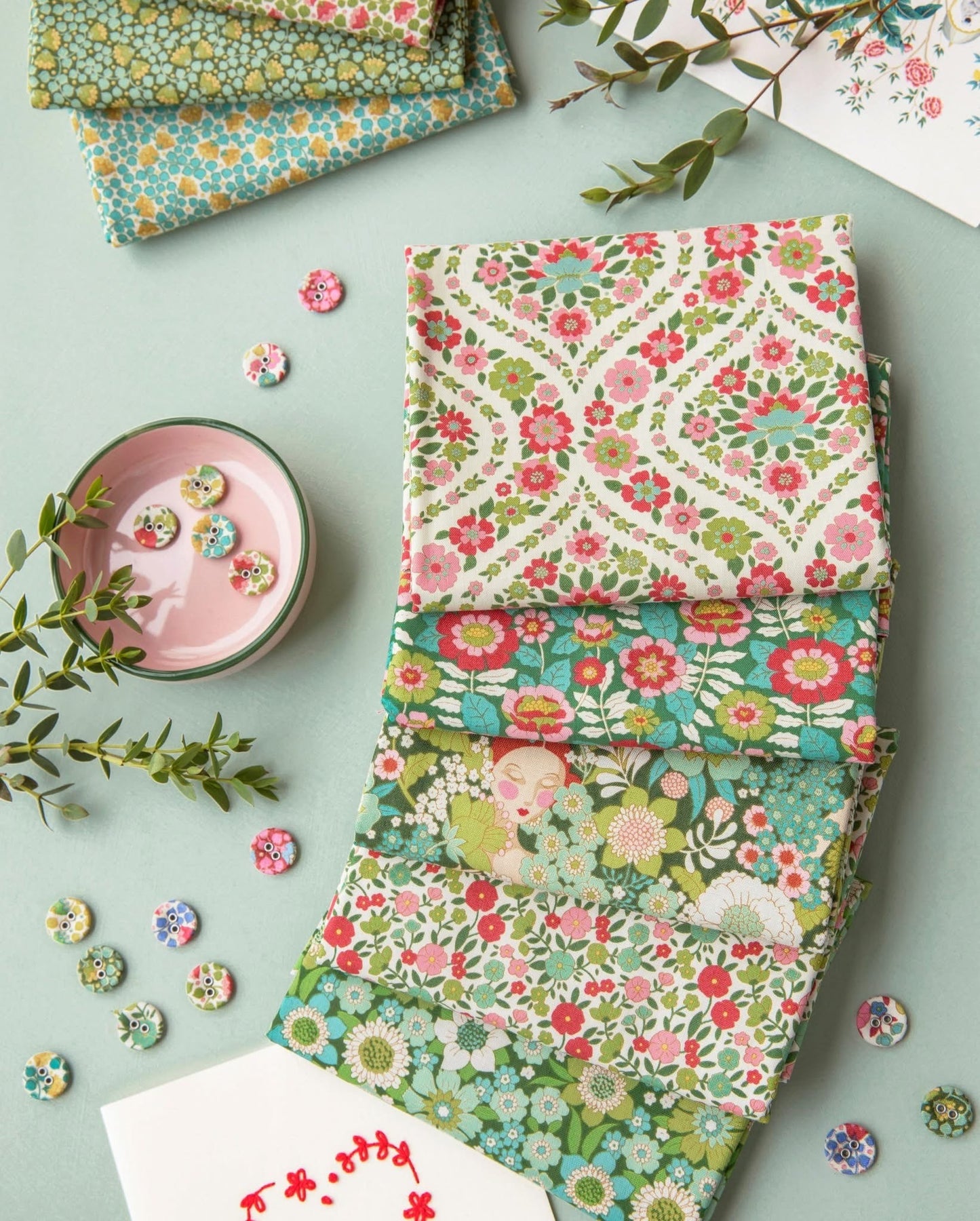 Wallflower Fat Quarter Bundle 20pc 20x11in by Tilda | *Arrives June 1, 2025