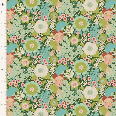 Wallflower | Green | by Tilda | *Arrives June 1, 2025 | TIL100605-V15