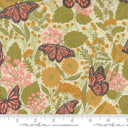 Bee Garden | Metallic Porcelain 48412 11M | by Gingiber | for Moda
