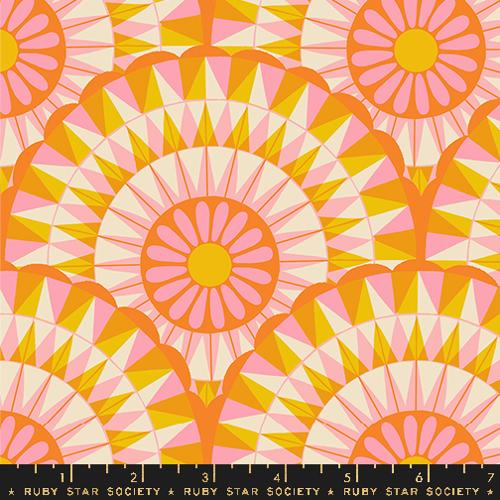 Carousel Zinnia : by Melody Miller : for Ruby Star Society