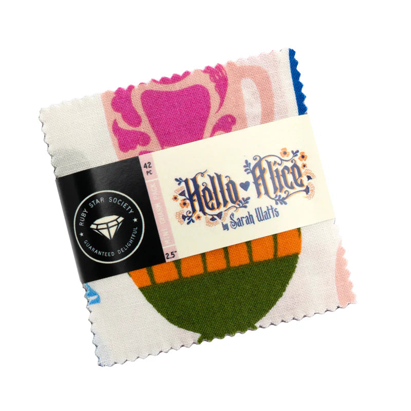 Hello Alice Mini Charm : by Sarah Watts for Ruby Star Society