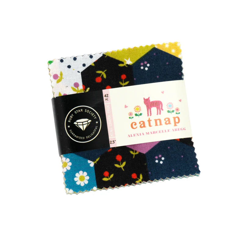Catnap | Mini Charm | by Alexia Marcelle Abegg for Ruby Star Society