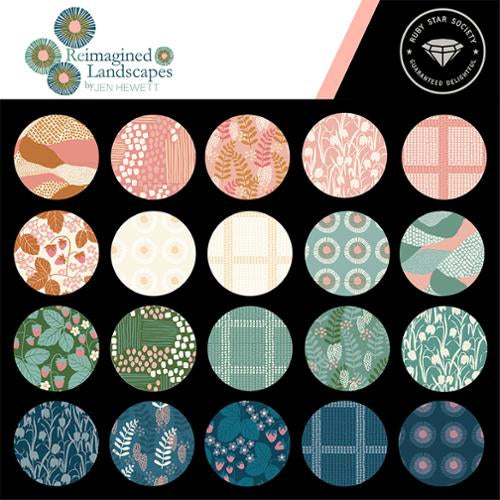 Reimagined Landscapes | 22 piece One Yard Bundle |Ruby Star Society