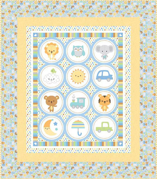 Special Delivery Panel Quilt Boxed Kit by Doodlebug Design Inc : Riley Blake