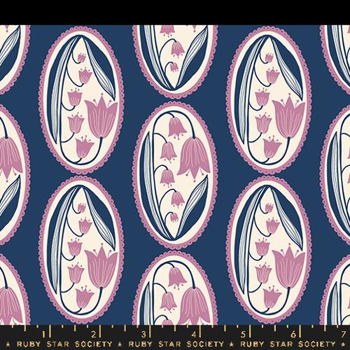 Endpaper Bluebell : by Jen Hewett : for Ruby Star Society