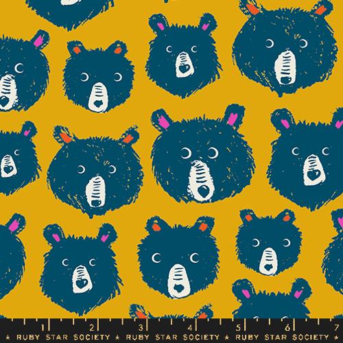 Pre-Order - Teddy And The Bears Goldenrod : by Ruby Star Society