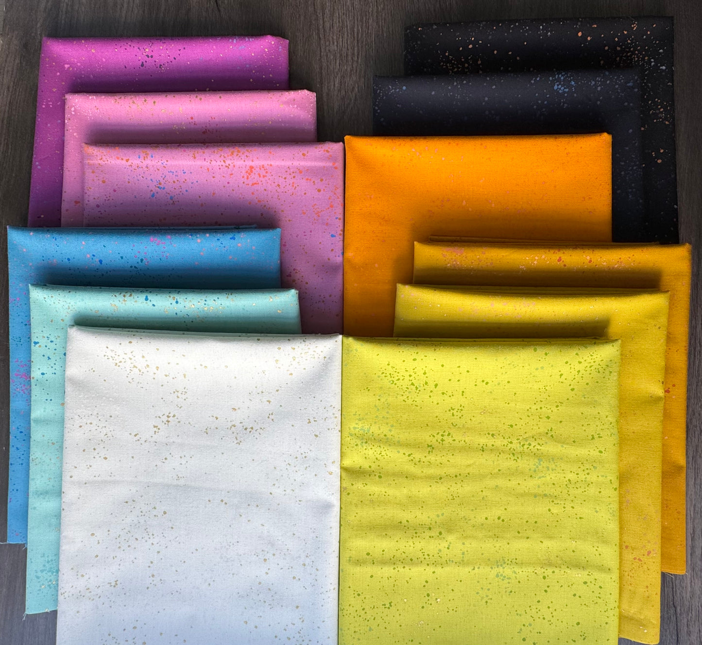 Speckled Half Yard Bundle 12pc for Ruby Star Society