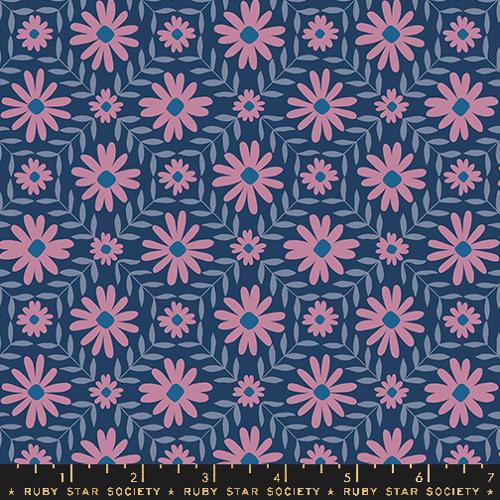 Endpaper Bluebell : by Jen Hewett : for Ruby Star Society