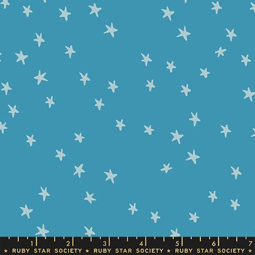 Starry New Vintage Blue RS4109 85 by Alexia Abegg for Ruby Star Society