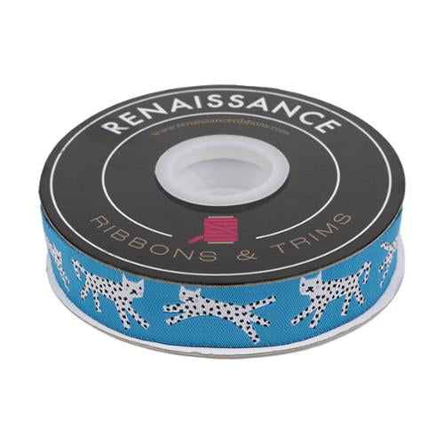 Snow Leopards 7/8" | Renaissance Ribbons | for Ruby Star Society