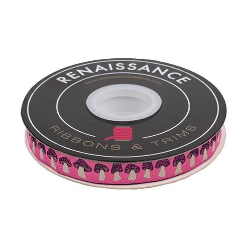 Mushrooms 5/8" | Renaissance Ribbons | for Ruby Star Society