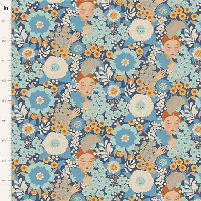 Wallflower | Blue | by Tilda | *Arrives June 1, 2025 | TIL100607-V15