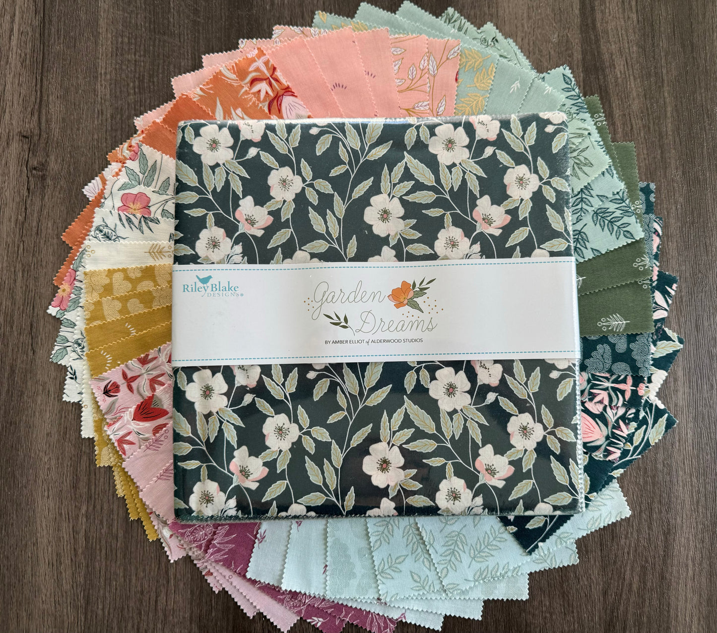 Garden Dreams 10” Stacker : by Amber Elliot of Alderwood Studio : for Riley Blake