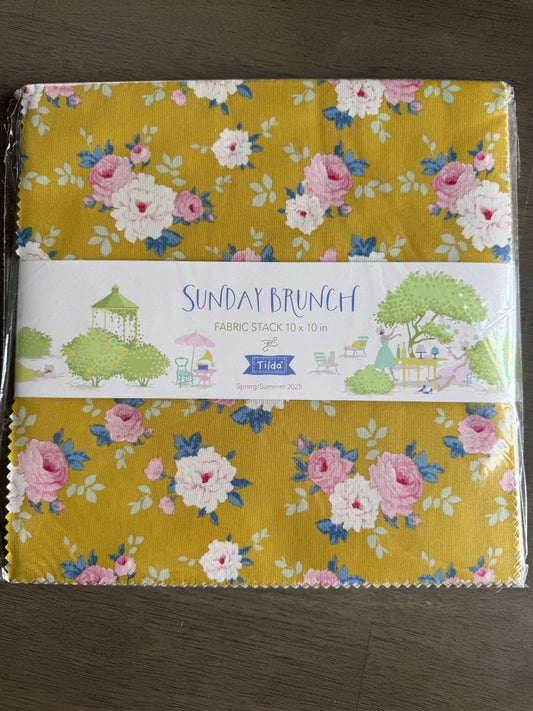 Sunday Brunch 10” Squares by Tilda