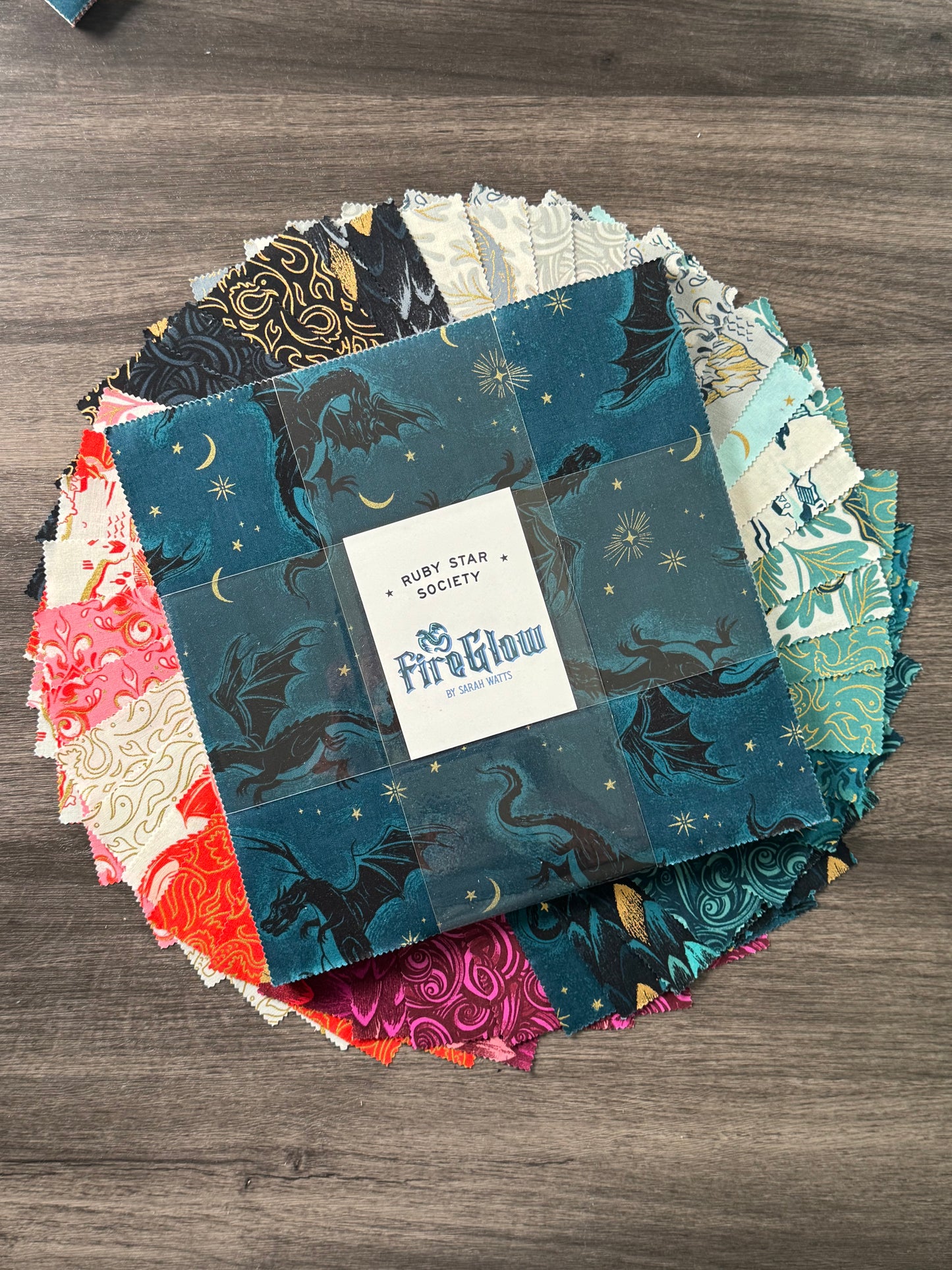 **REPRINT** Layer Cake | 10” squares | Fireglow by Sarah Watts for Ruby Star Society | Expected October 2026