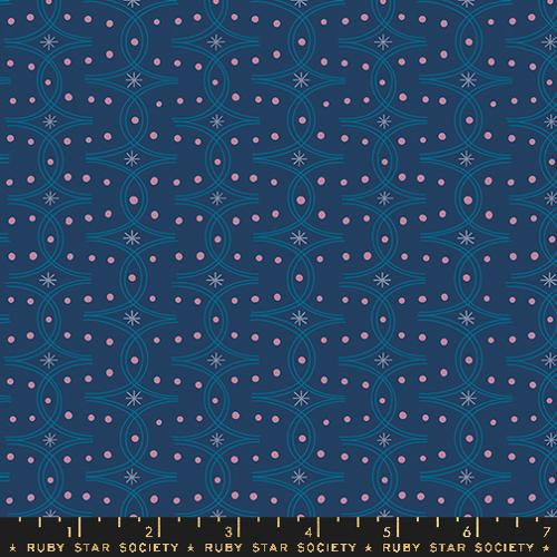 Endpaper Bluebell : by Jen Hewett : for Ruby Star Society