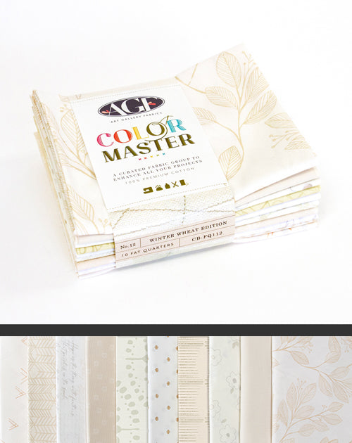 Winter Wheat Edition NO. 12 | 10 Piece Fat Quarter Bundle | Curated by AGF| for AGF