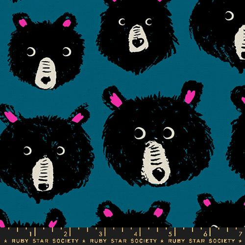 Teddy And The Bears Thunder Linen : by Ruby Star Society