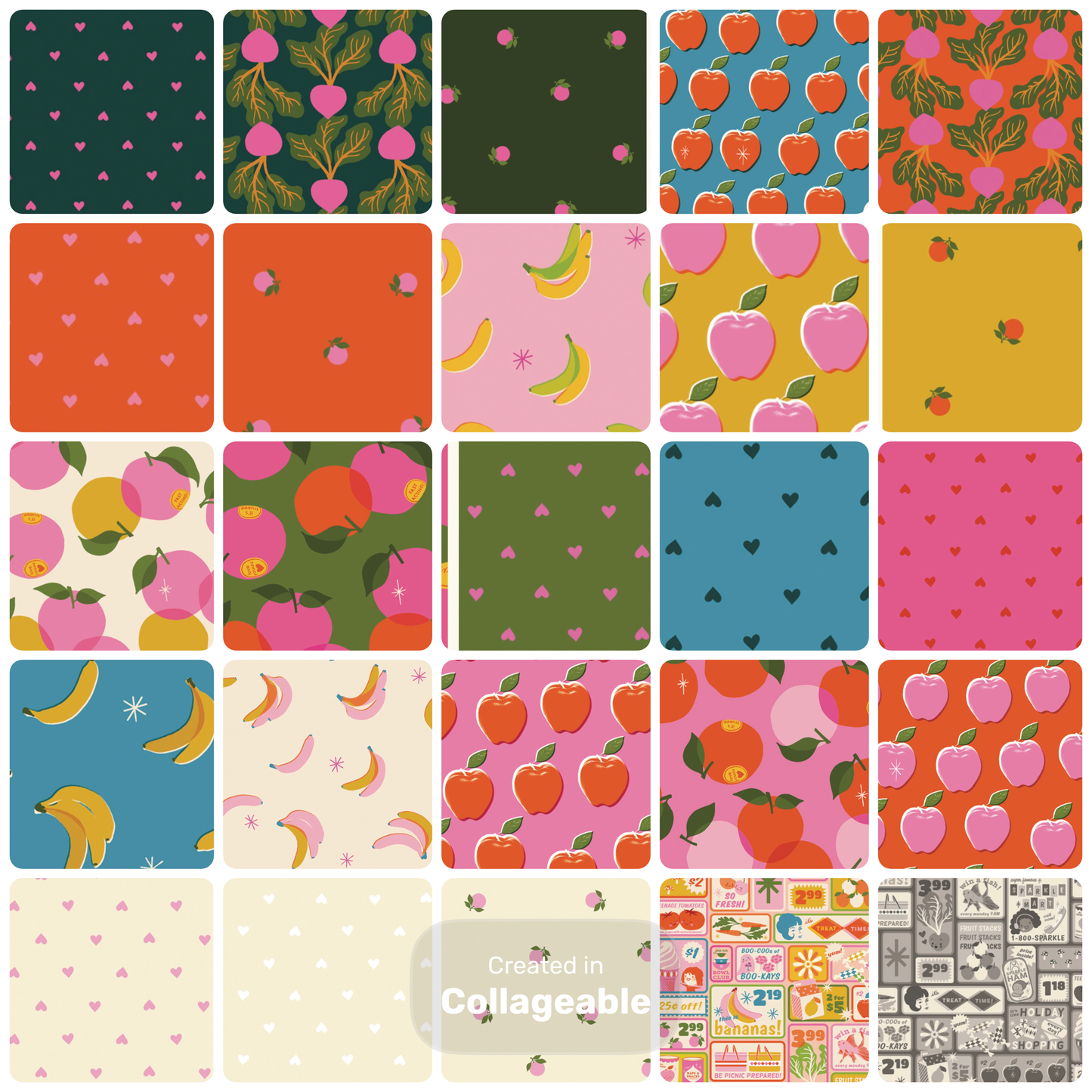 Sparkle Shopper | 27 piece One Yard Bundle | by Melody Miller for Ruby Star Society | Expected March 2027