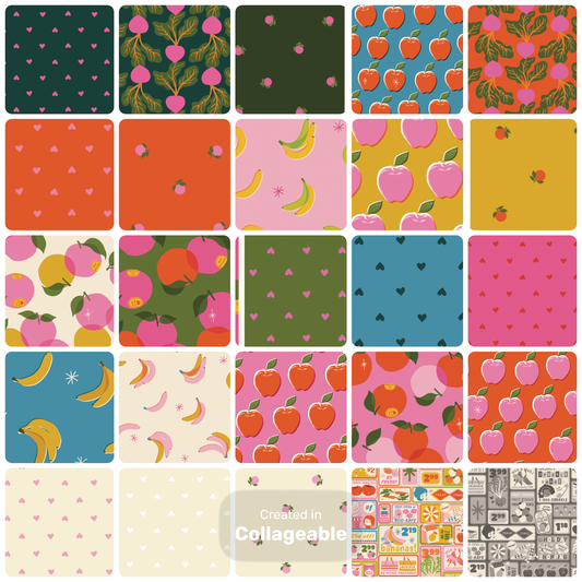 Sparkle Shopper | 27 piece One Yard Bundle | by Melody Miller for Ruby Star Society | Expected March 2027