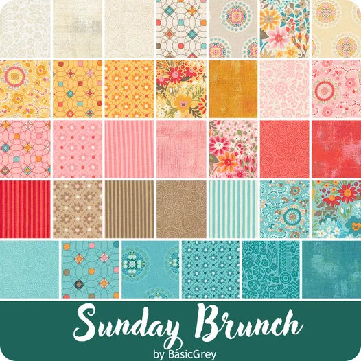 Sunday Brunch Mini Charm Pack by BasicGrey| for Moda