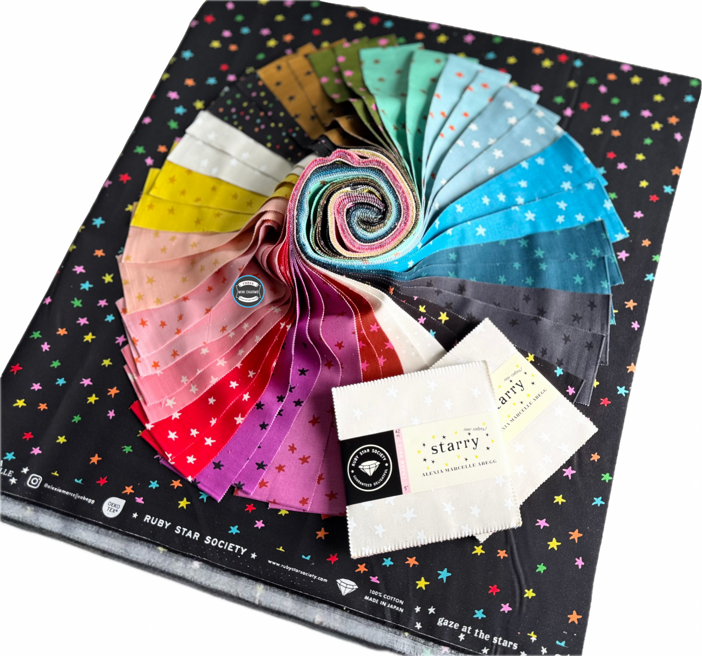 New Starry bundle for Ruby Star Society curated by Three Mini Charms