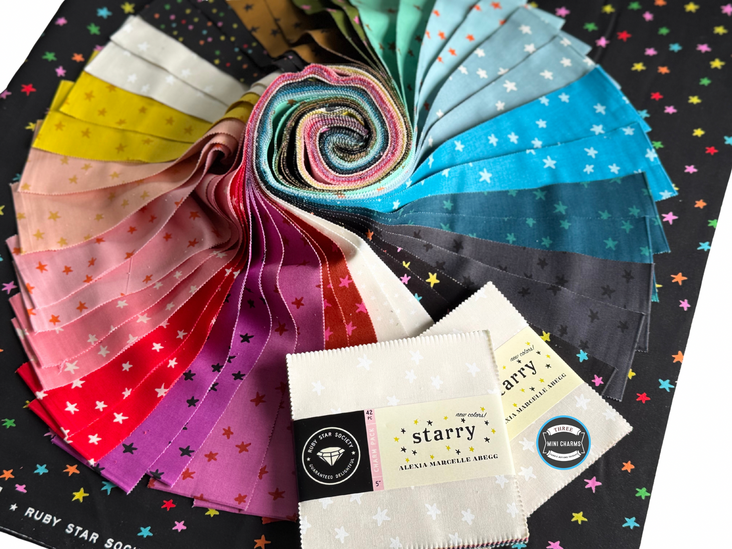 New Starry bundle for Ruby Star Society curated by Three Mini Charms