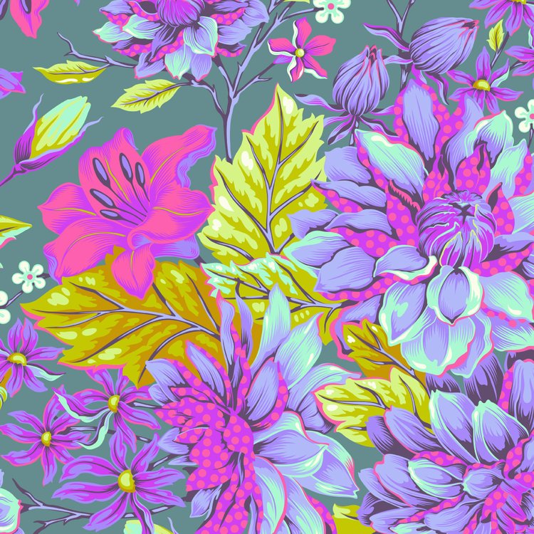 Untamed Cosmic 108" Wide Yardage : by Tula Pink : for FreeSpirit Fabrics