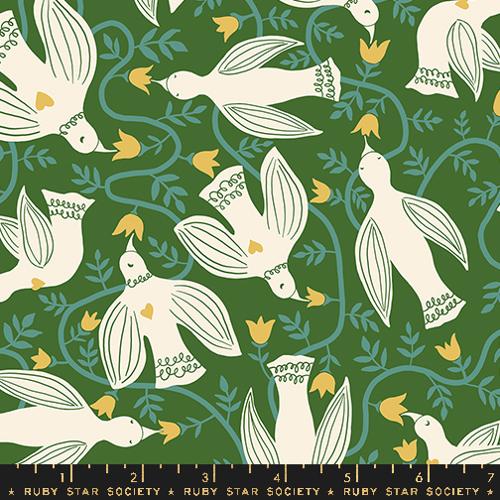 Endpaper Sarah Green : by Jen Hewett : for Ruby Star Society